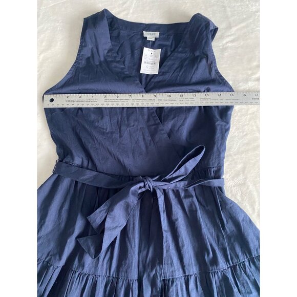 J. Crew Factory Navy Sleeveless Dress - Picture 5 of 10